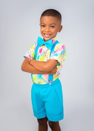 Boys Short Sleeve Shirt & Shorts set