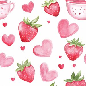 Strawberry Silk Bodysuit & Silk Dress Set